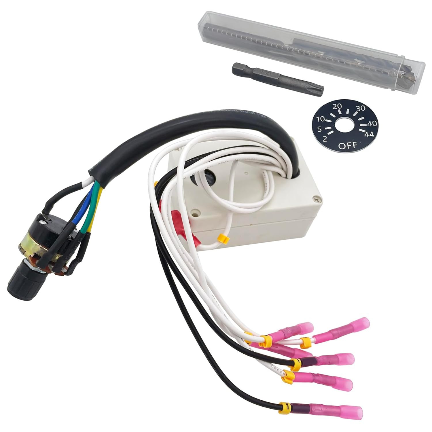 Wiper Delay Module Kit for Can-Am Defender Numbered Wire Leads Butt Connectors