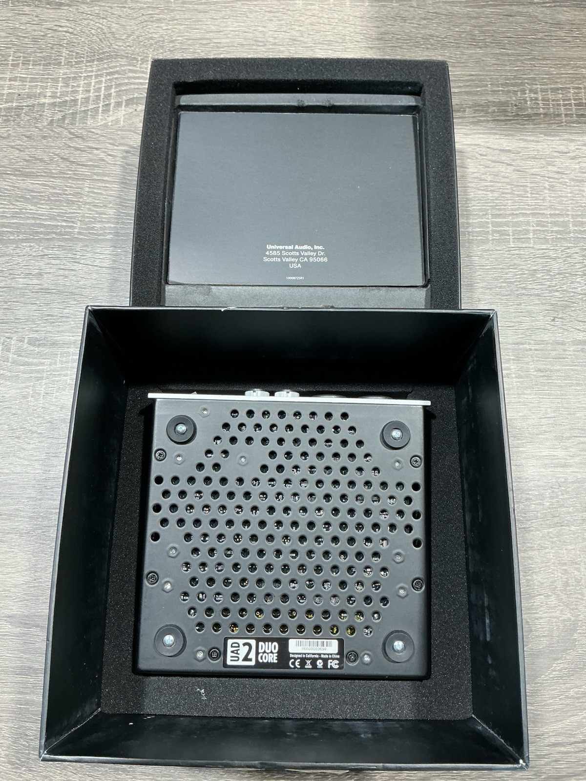 UNIVERSAL AUDIO APTXQG2-STU Apollo Twin Duo Core 10x6 Thunderbolt Interface