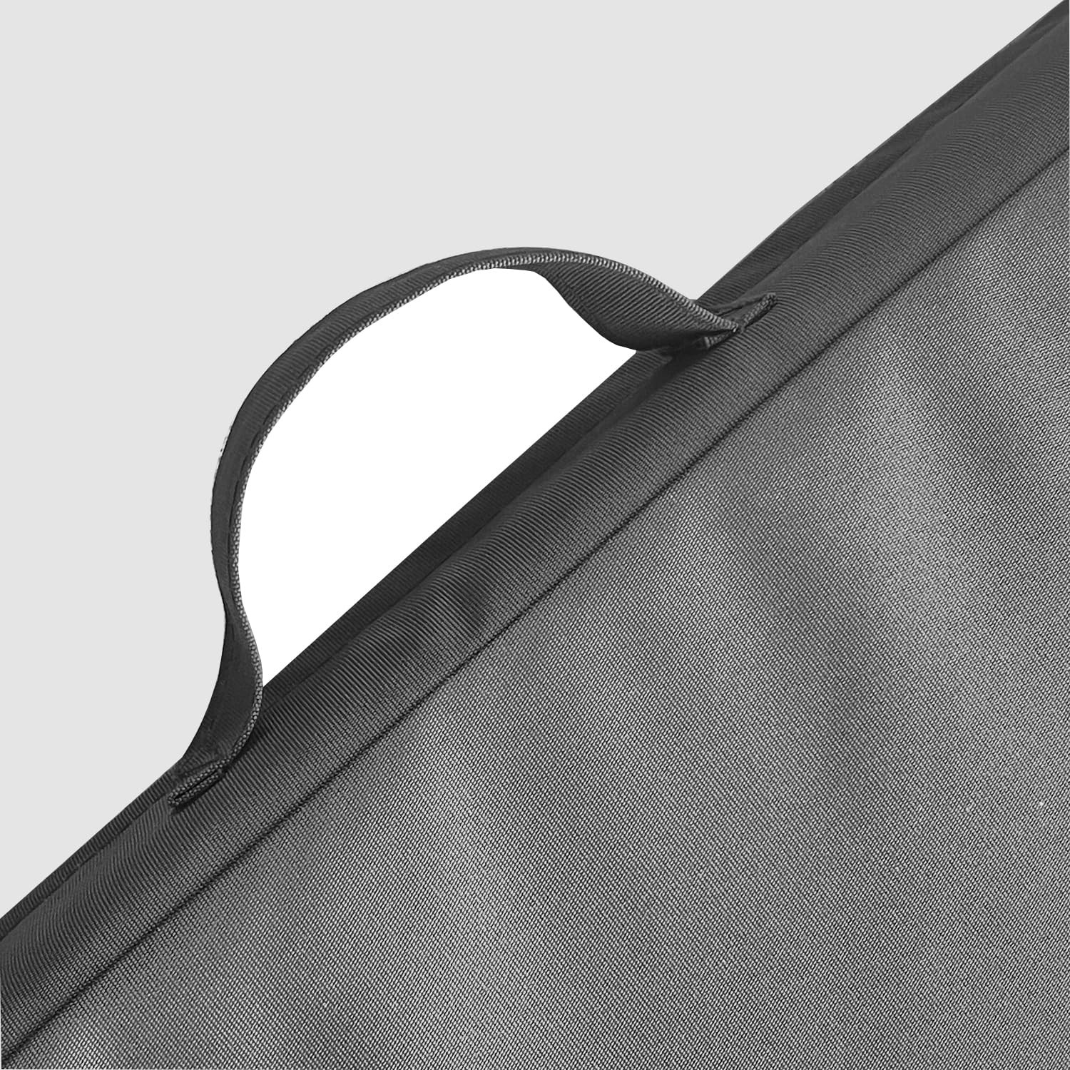 Black Stadium Seat Cushion with Handle Portable Waterproof Cushions for Bleac...