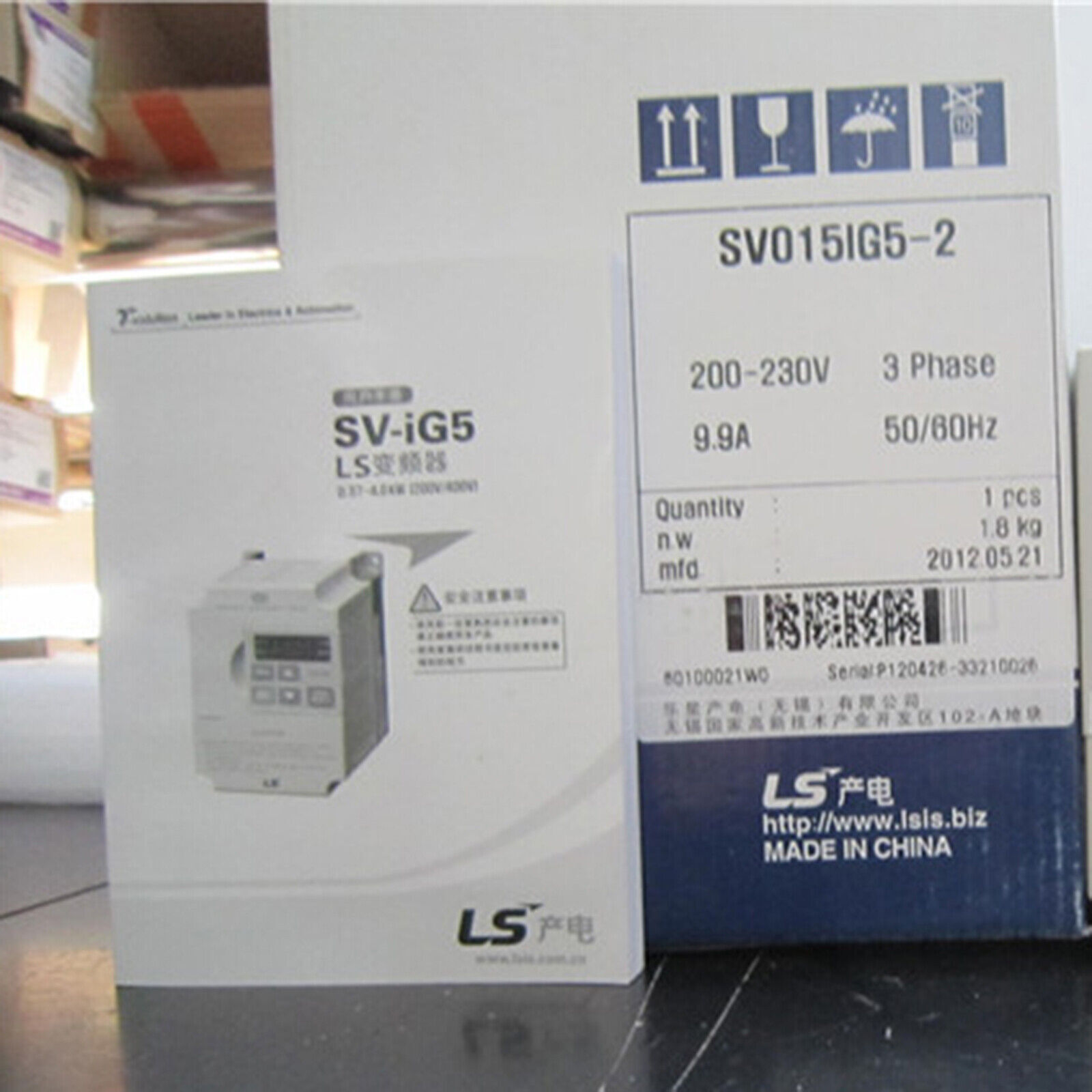 1PC LS SV015IG5-2 SV015IG52 1.5KW 220V inverter New Expedited Shipping
