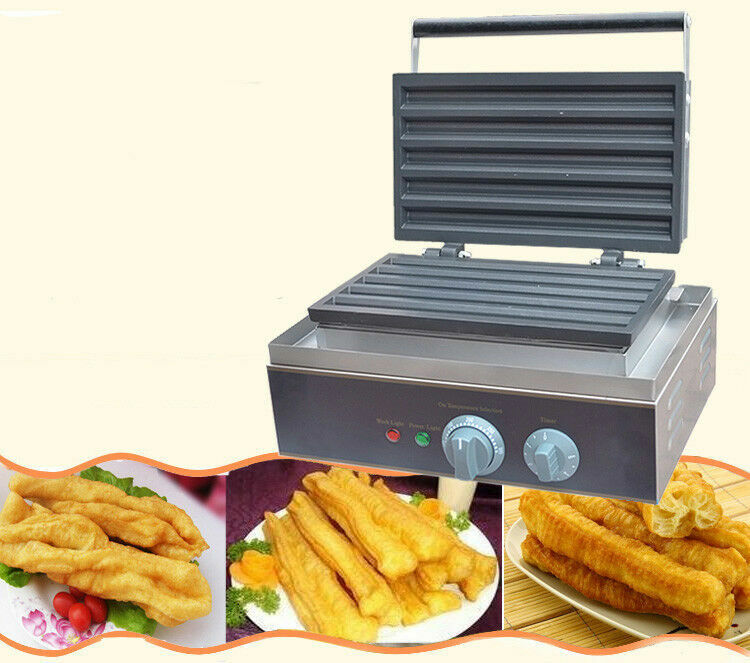 Electric Non-stick Churros Making Machine Deep-Fried Dough Sticks Baker 220V