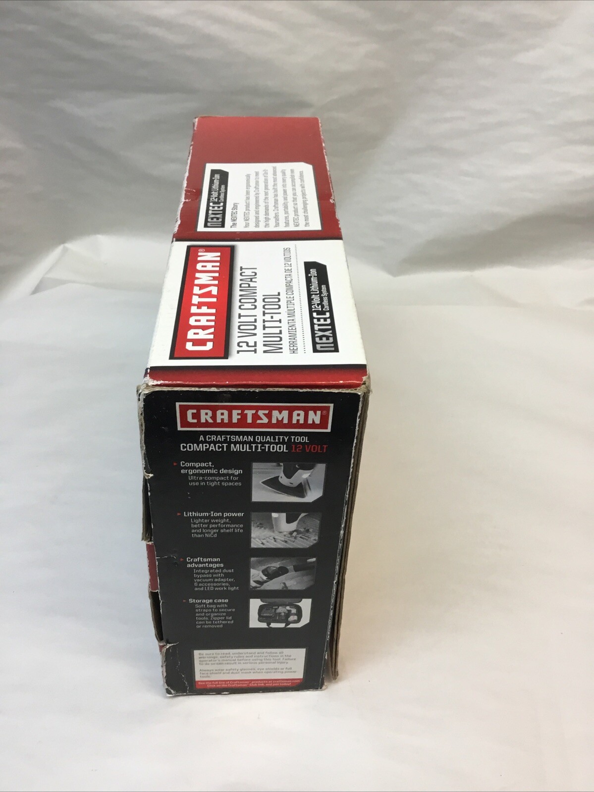 CRAFTSMAN NEXTEC Compact 12V Multi-Tool w/Quick Release Kit 917438 NEW