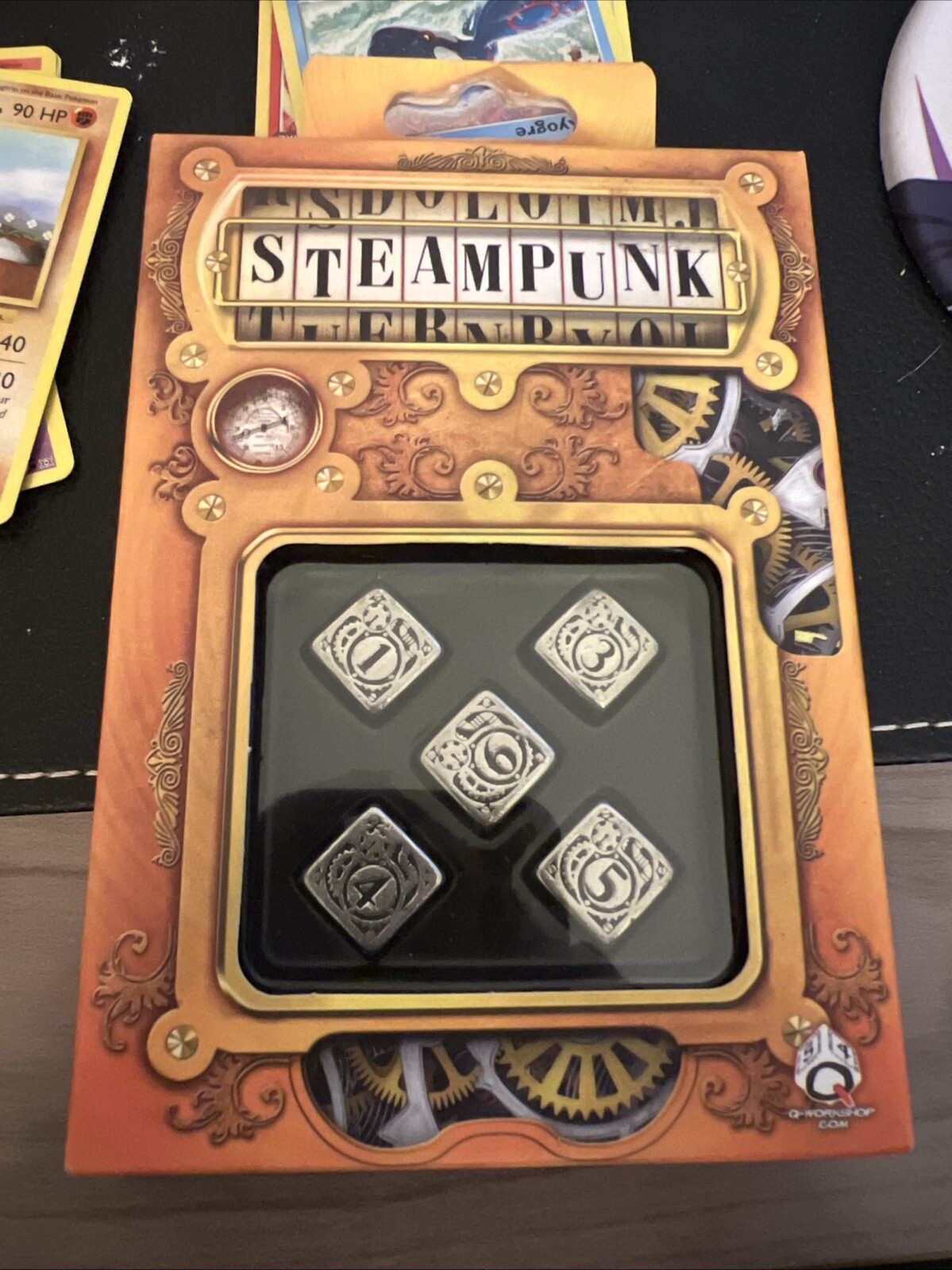 56MST35 - METAL STEAMPUNK DICE d6 (5) - Q-Workshop