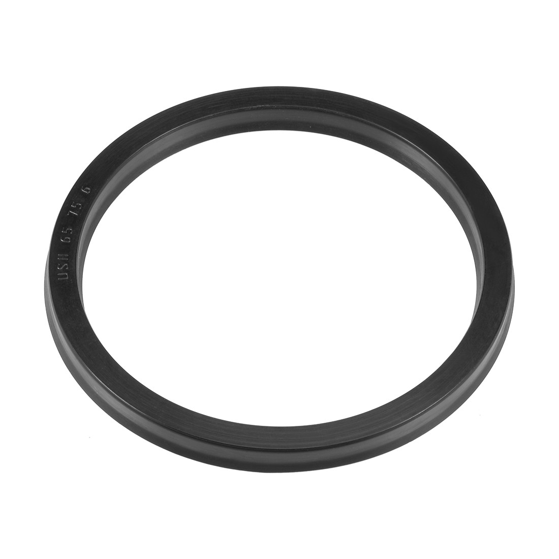 Hydraulic Seal, Piston Shaft USH Oil Sealing O-Ring, 65mm x 75mm x 6mm