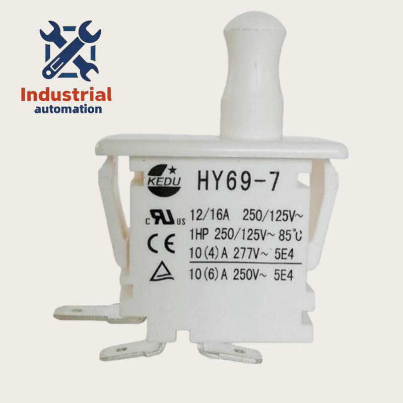5pcs KEDU HY69-7 button Push-pull emergency stop switch For electrical tools