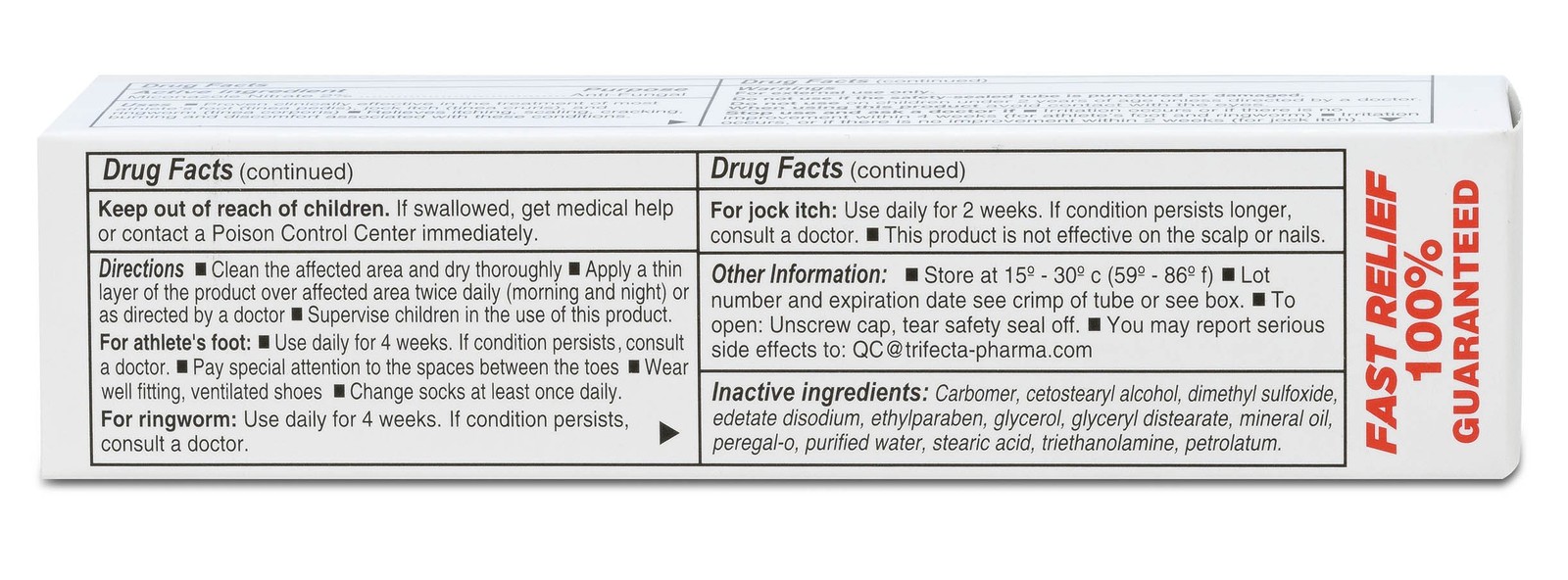 Miconazole Globe (6 Pack) 2% Nitrate Antifungal Cream, Cures Most...