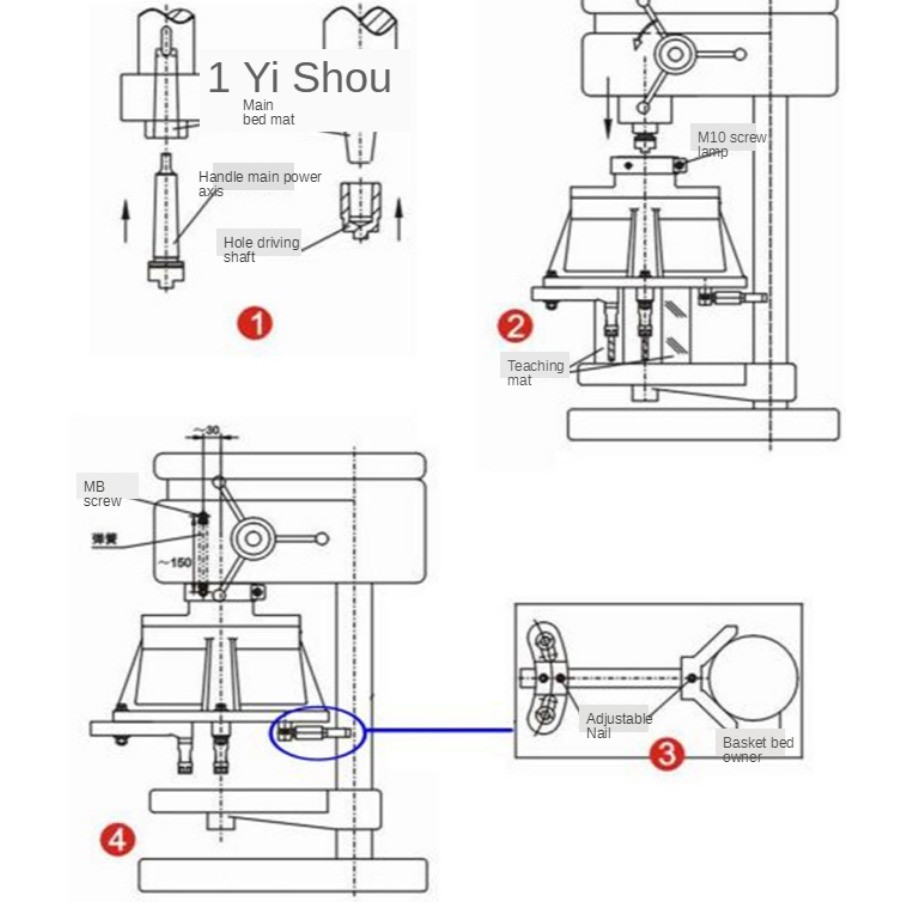 Two-spindle Multi-head Drill Multi-spindle Drill Automatic Tapping Machine ST125