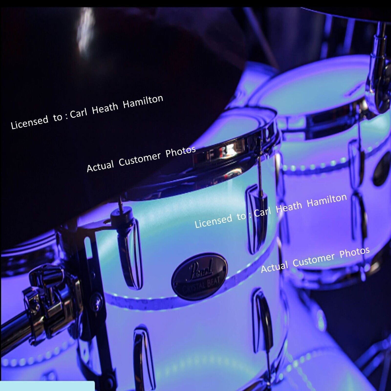 DIY Drum Light / Lite KIT .. DrumlIght DrumlIte .. Set