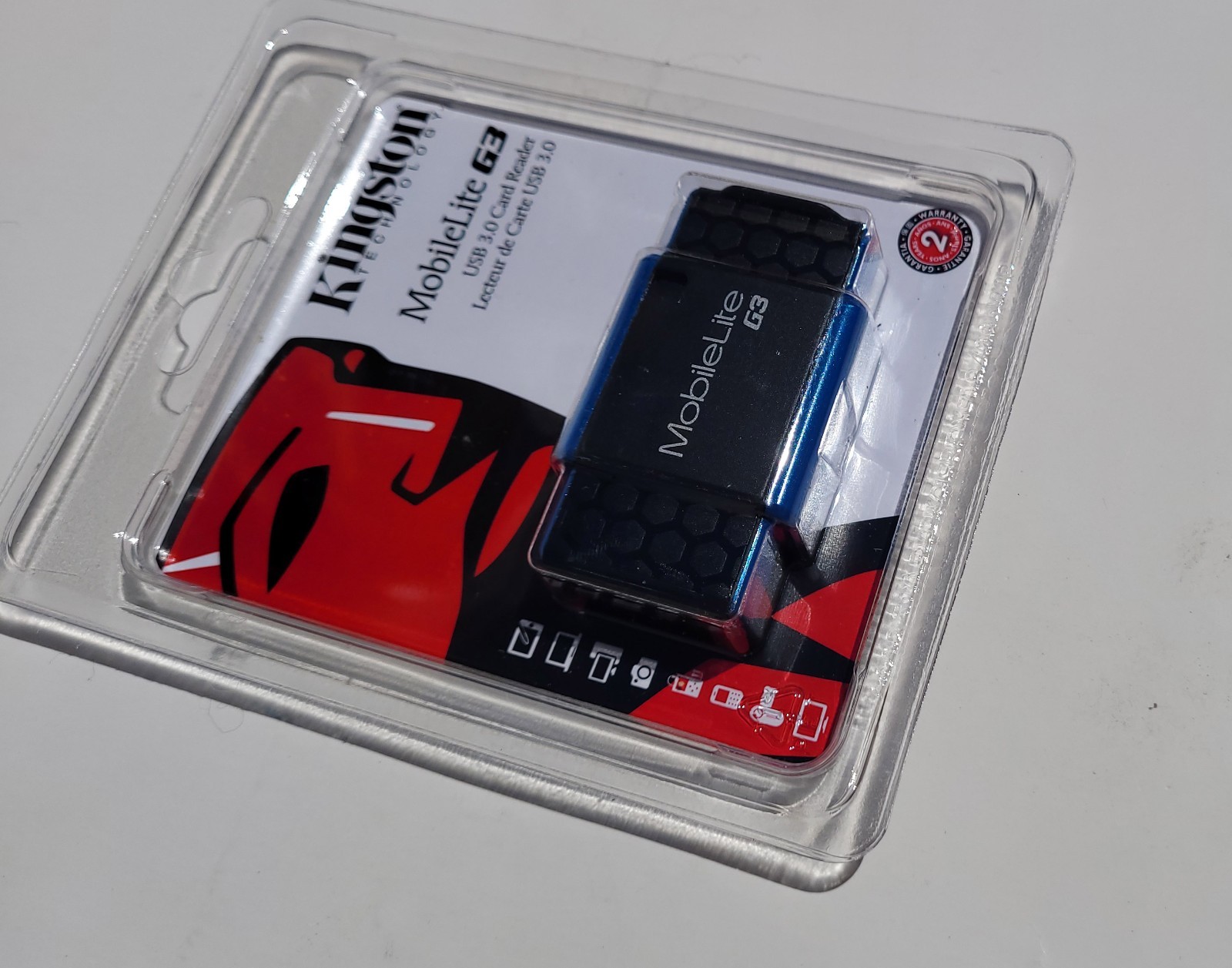 Kingston MobileLite G3 USB 3.0 Flash Memory Card Reader FCR-MLG3