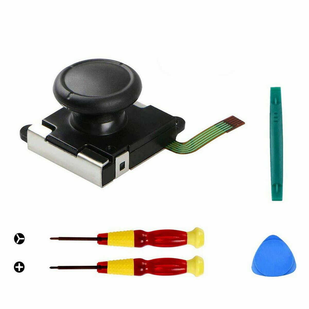 1 or 2 Joystick Thumb Stick Replacement 3D Analog For Nintendo Switch NS Joy-Con