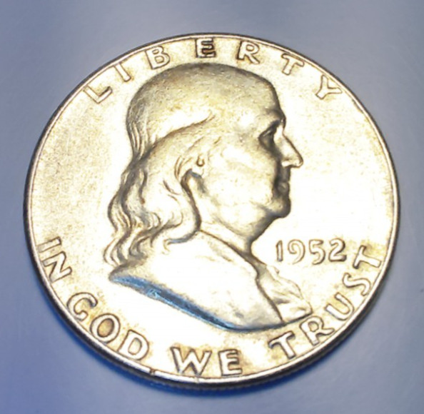 Franklin Half Dollar: 1952                                         (5040-50)