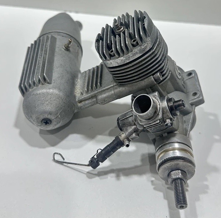 Thunder Tiger Pro 61 With Muffler Nitro Airplane Engine, Great Compression