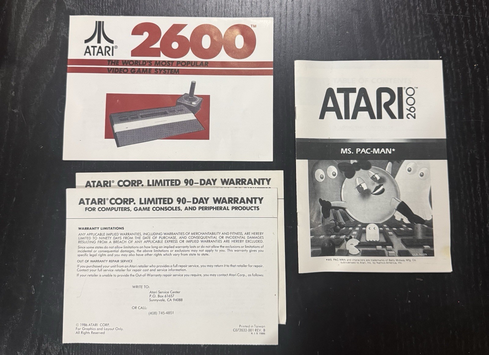 Atari 2600 Jr Console System Bundle Junior With 2 Games + Box - Tested & Working