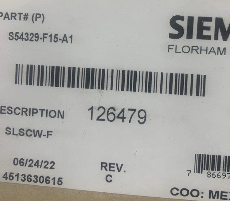 Siemens SLSCW-F 126479 - NEW - FREE SHIPPING