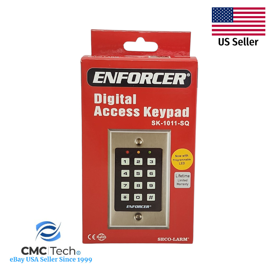 Seco-Larm Enforcer Digital Access Keypad (SK-1011-SQ) Brand New in Box