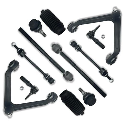 12pc Front End Suspension Kit Fit for Dodge 2002-2005 Ram 1500 (4WD), 2 Upper