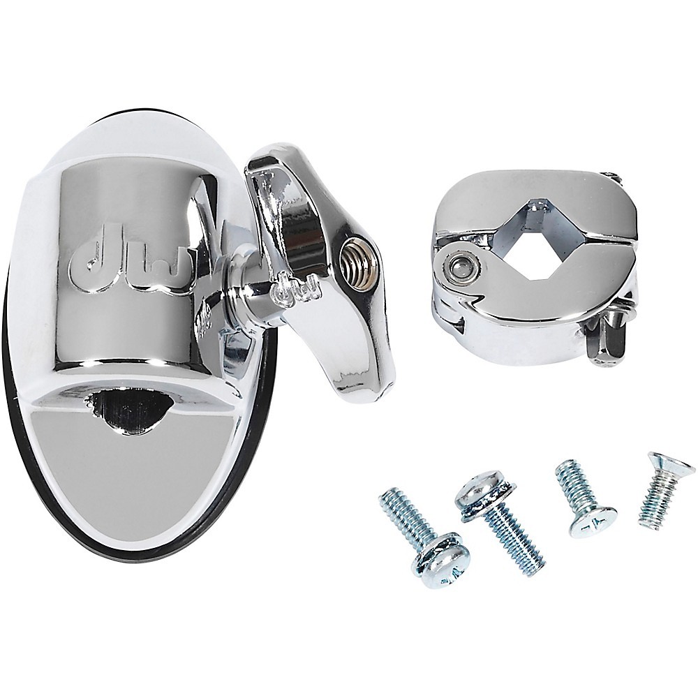DW 12 In. Tom Mounting Bracket for New 2012 Style Chrome