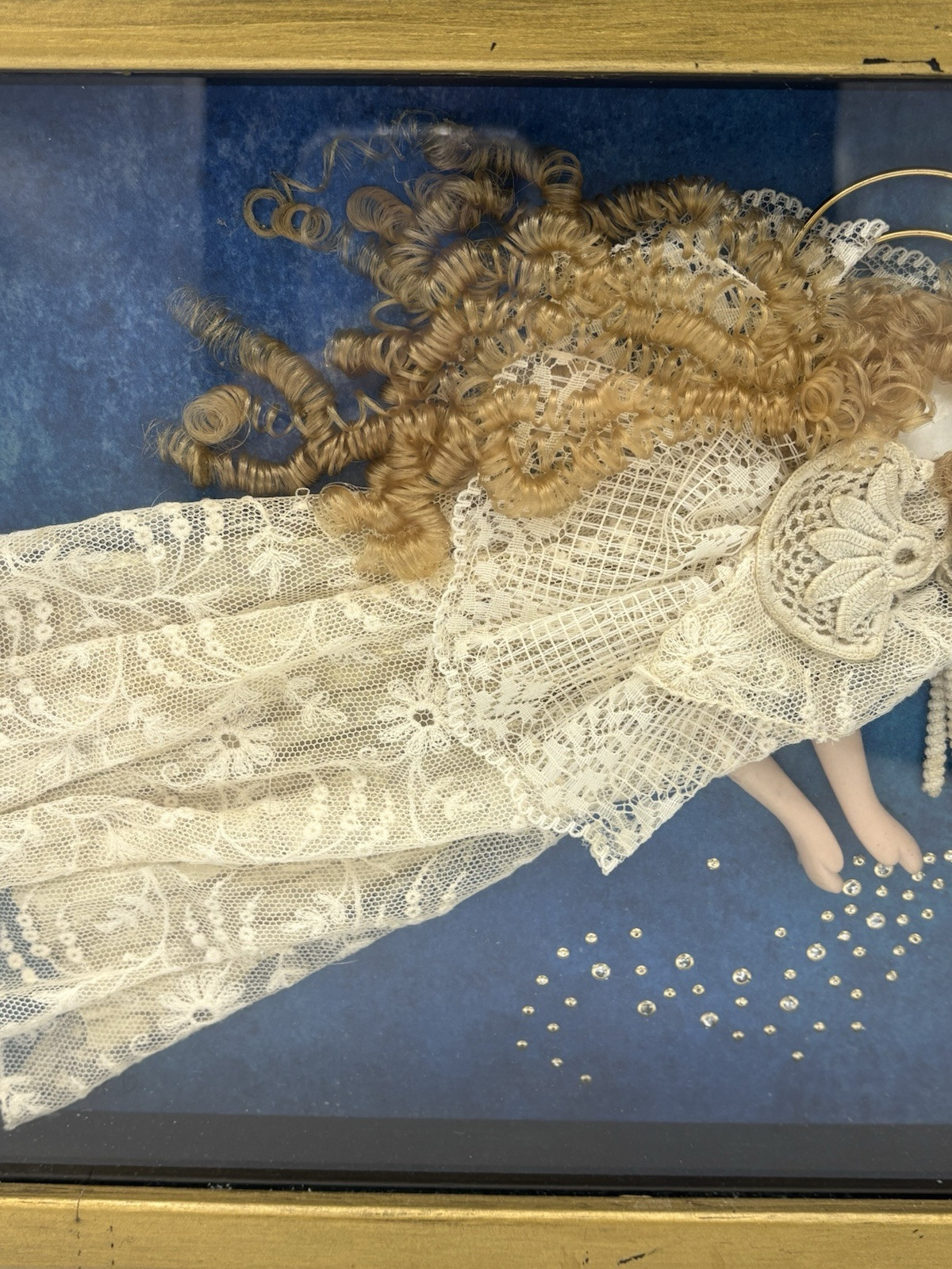 Mixed Media Angel Shadow Box