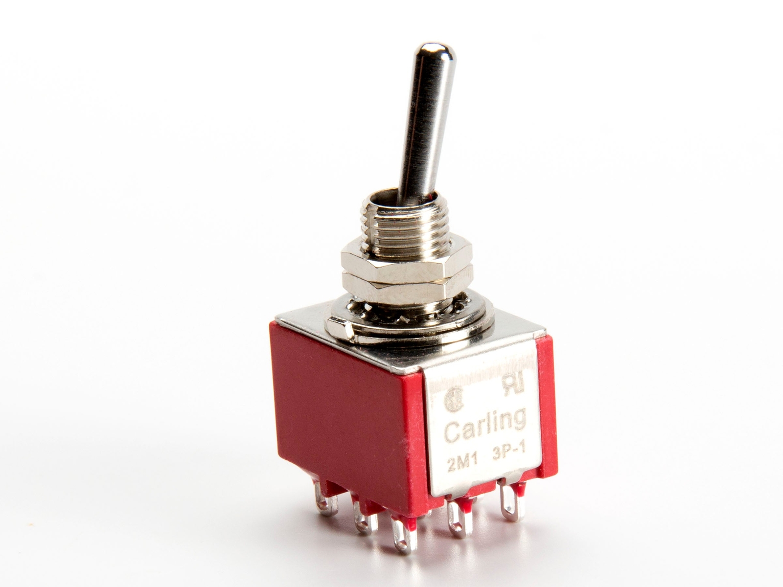 Carling Mini Toggle Switch, 3PDT