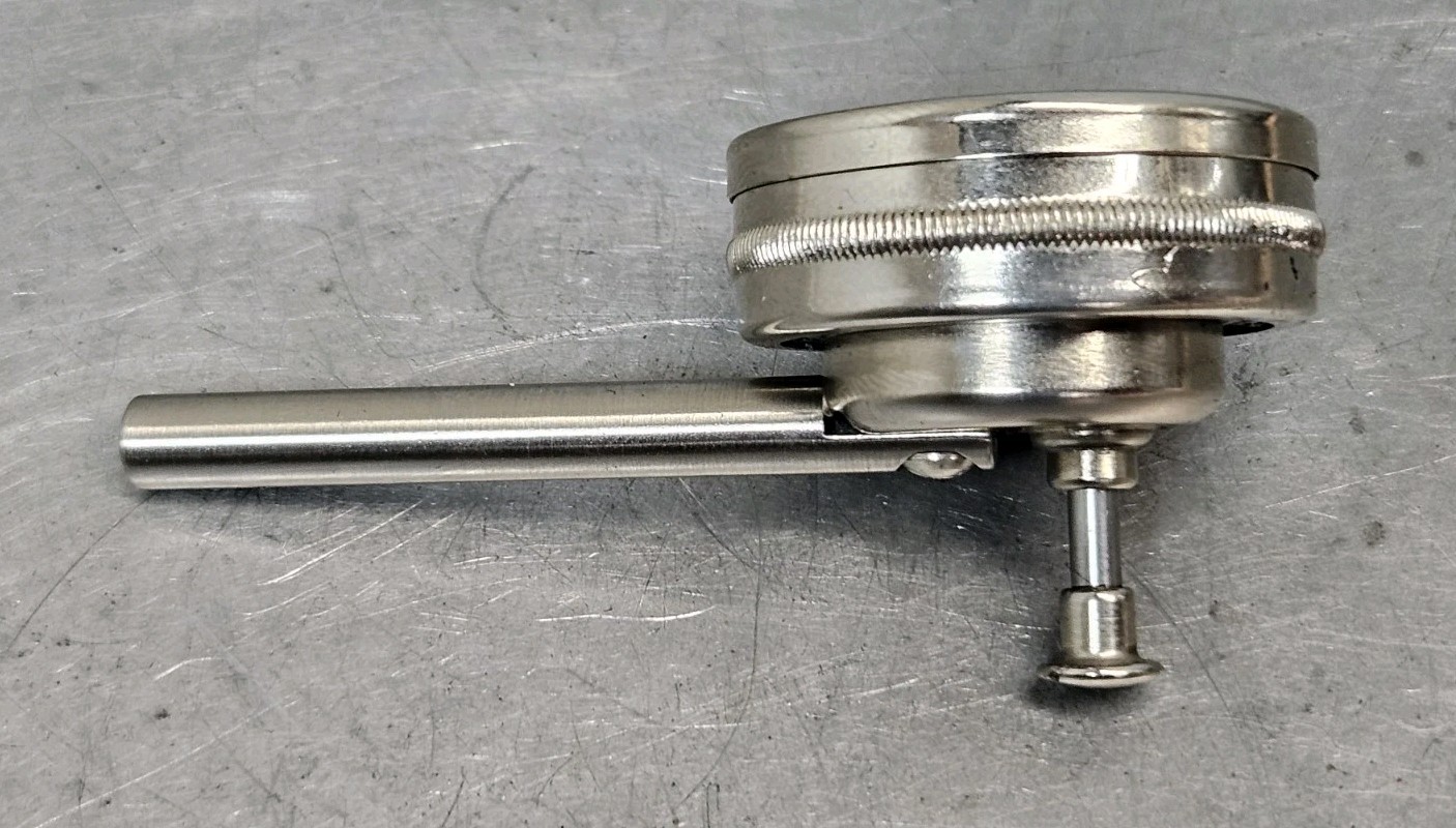 Starrett No. 196 dial indicator with a ??? magnetic base