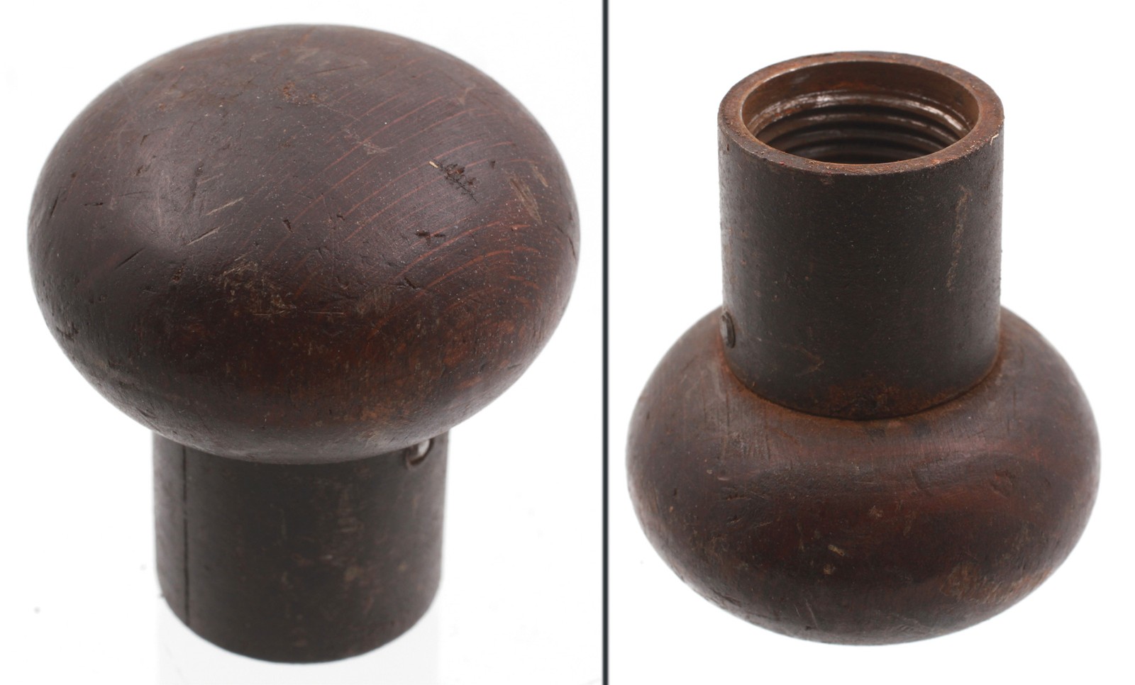 Orig. Front Knob for Otis A. Smith Fales Patent Plane - Screws On - mjdtoolparts