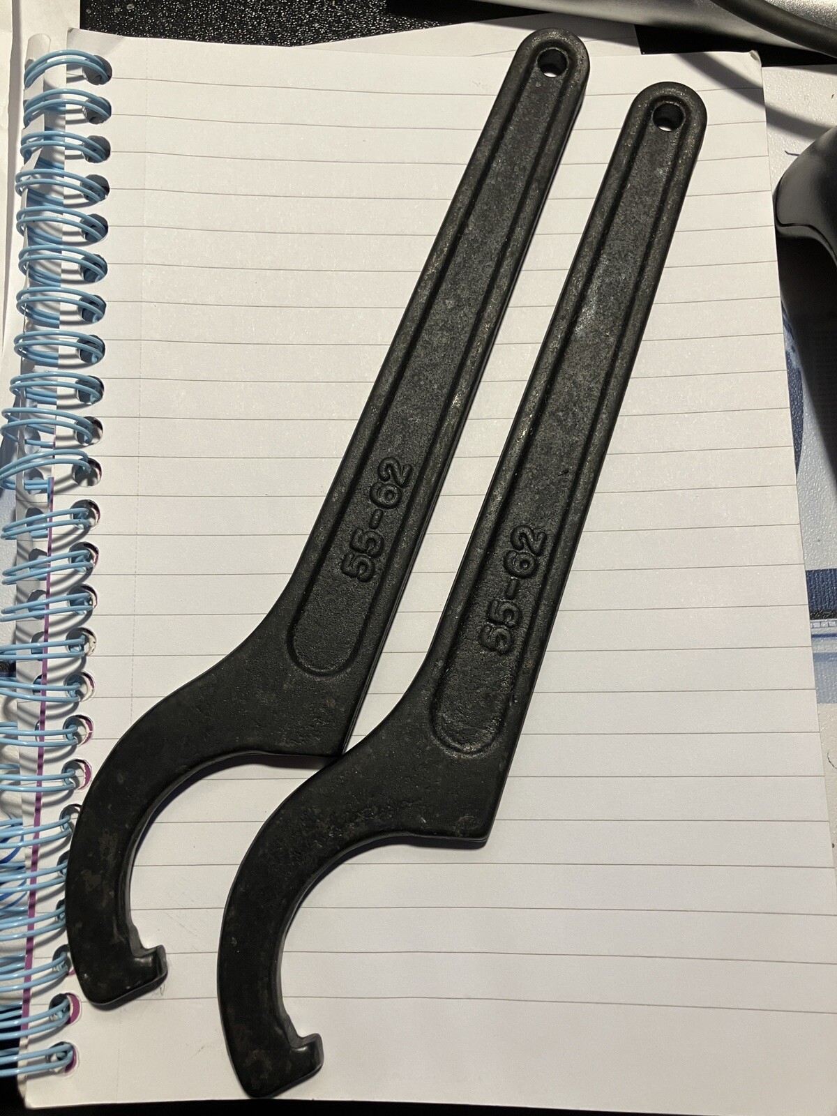PAIR Carbon Steel Crescent Wrench 55-62