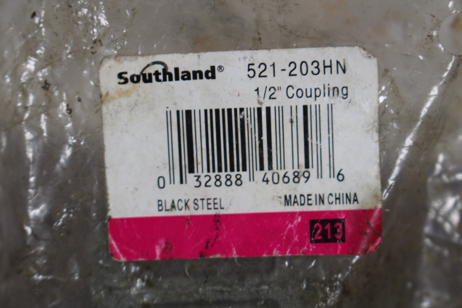 Southland Pipe Fittings Black Steel 1/2" Coupling 561-203HN LQQK