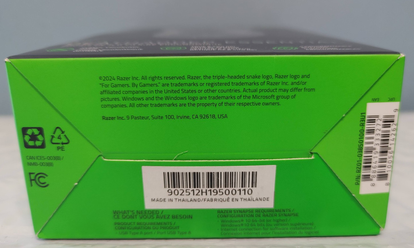 Razer DeathAdder Essential Wired Optical Gaming Mouse 6400 DPI - New! Sealed!