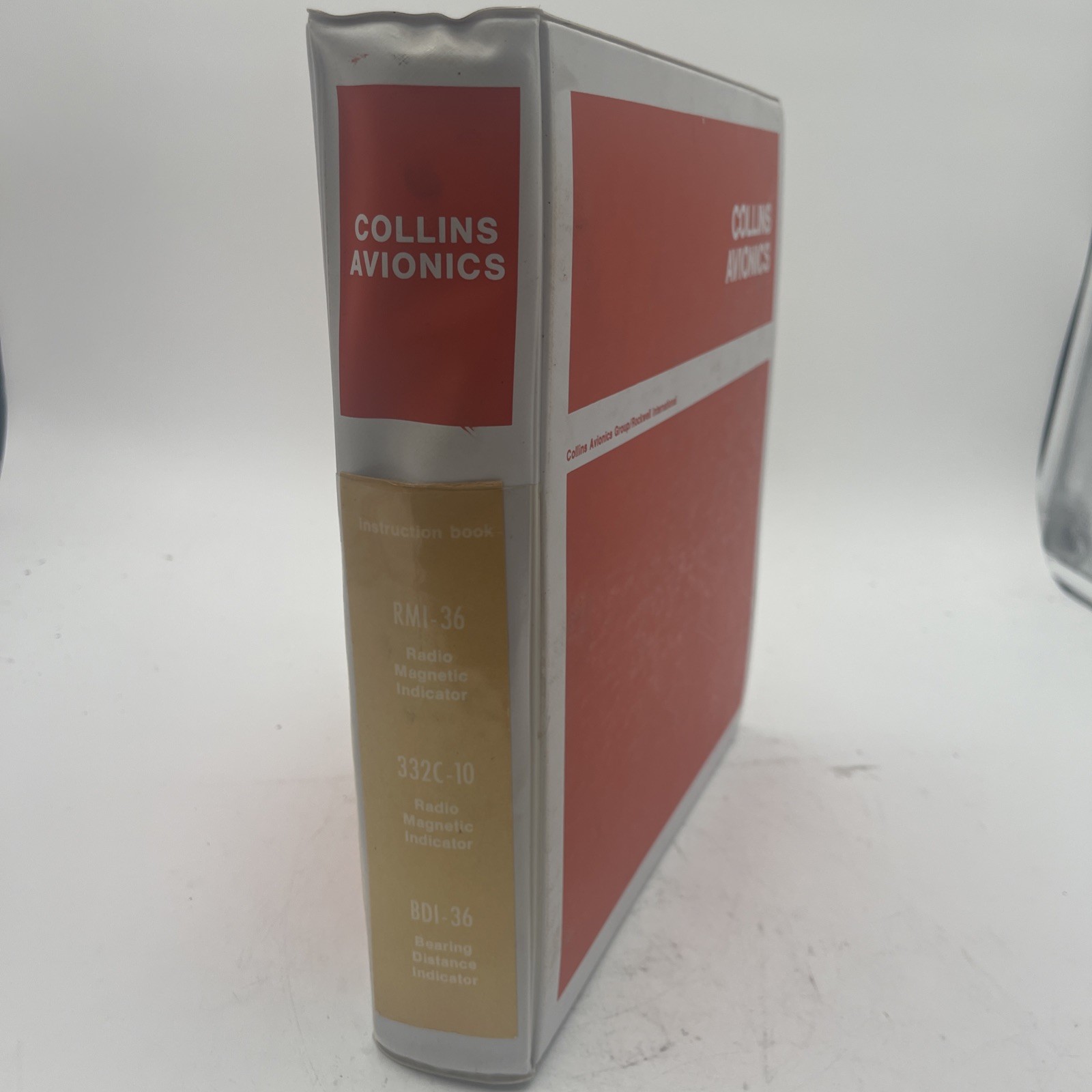 Collins RMI 36 332C-10 Radio Indicator BDI 36 Bearing Distance Instruction Book