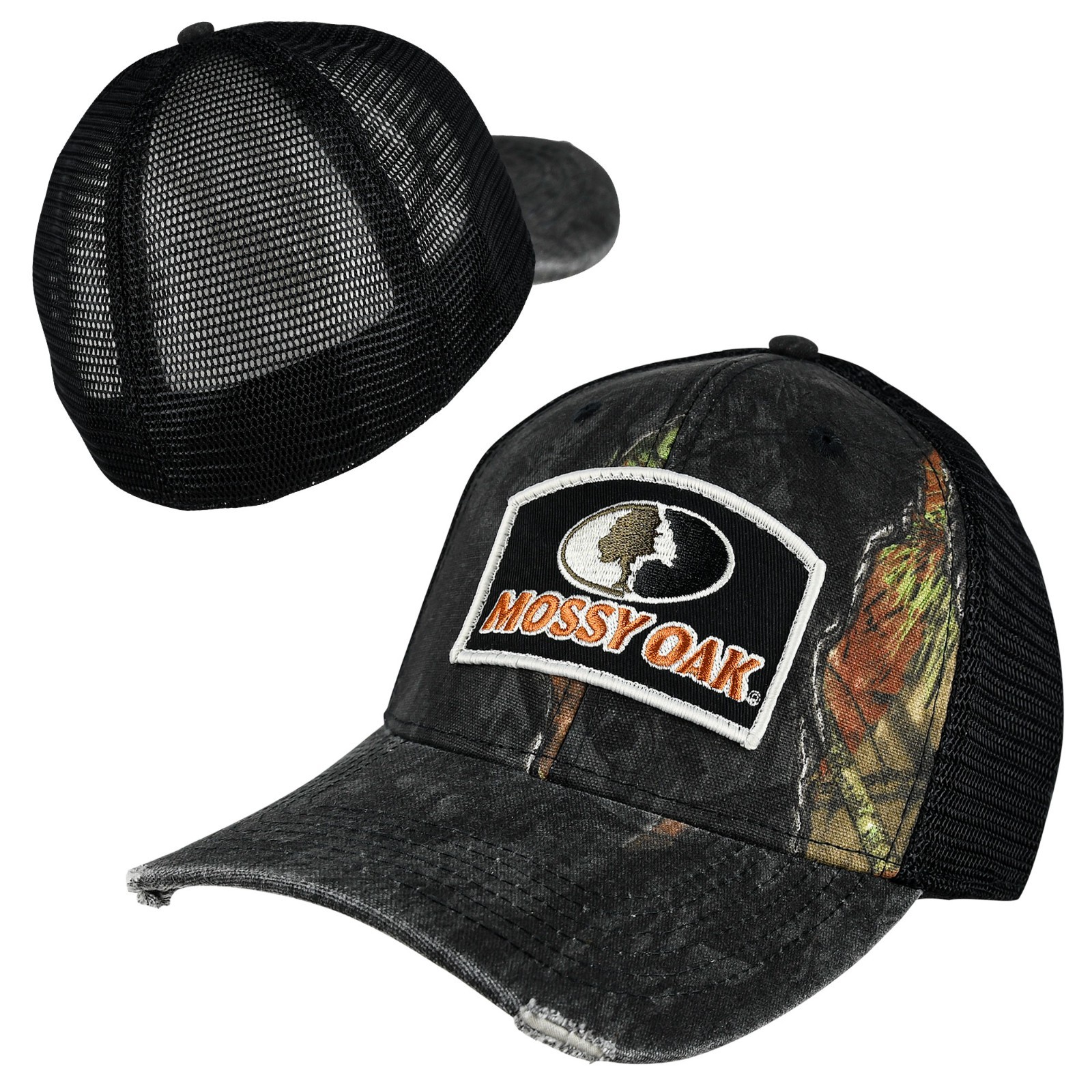 Mossy Oak Stretch Fit Meshback Cap (L/XL)- MOEC