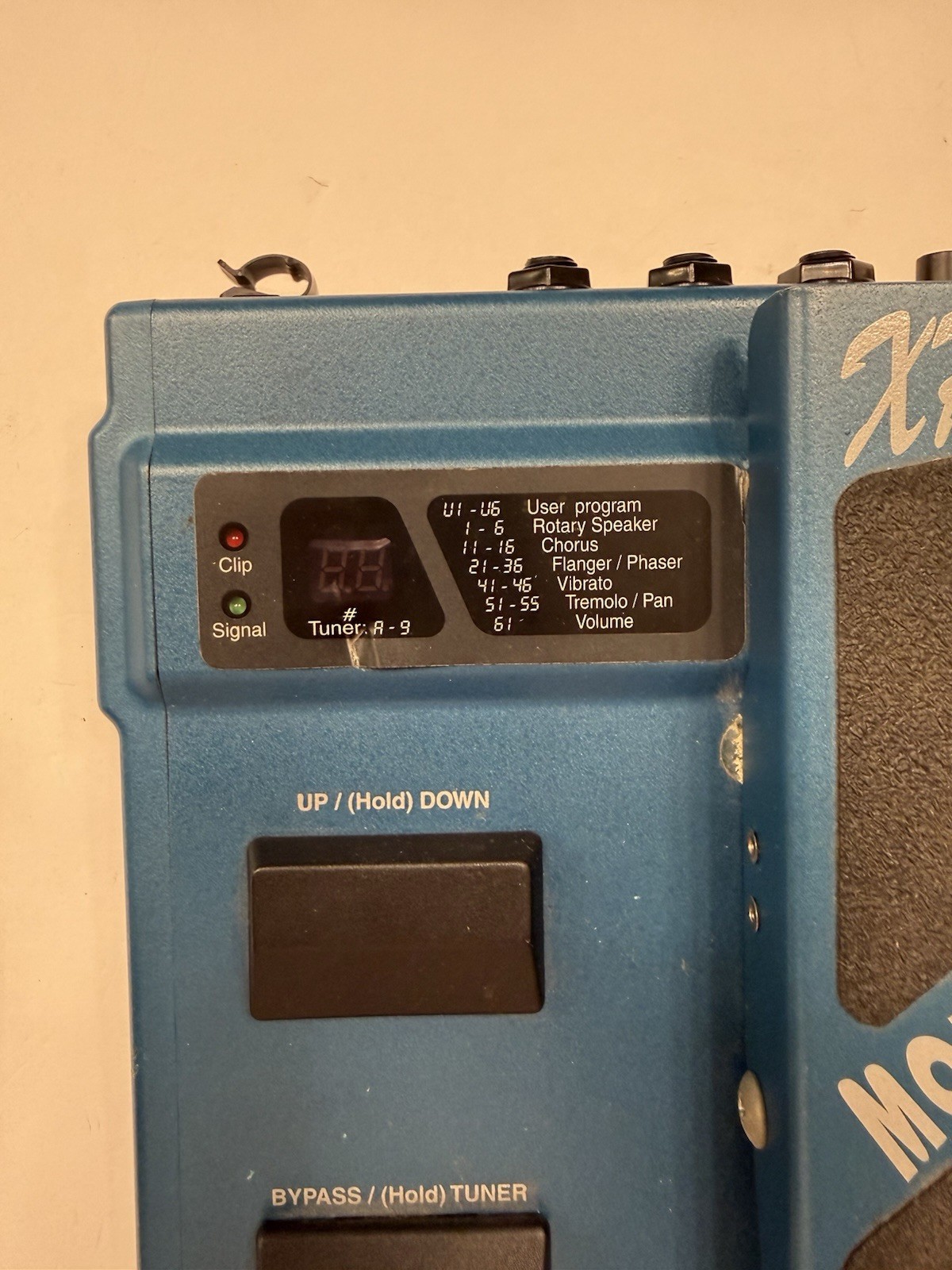 Digitech XP200 Modulator Modulation Vintage Guitar Effect Processor Pedal + PSU
