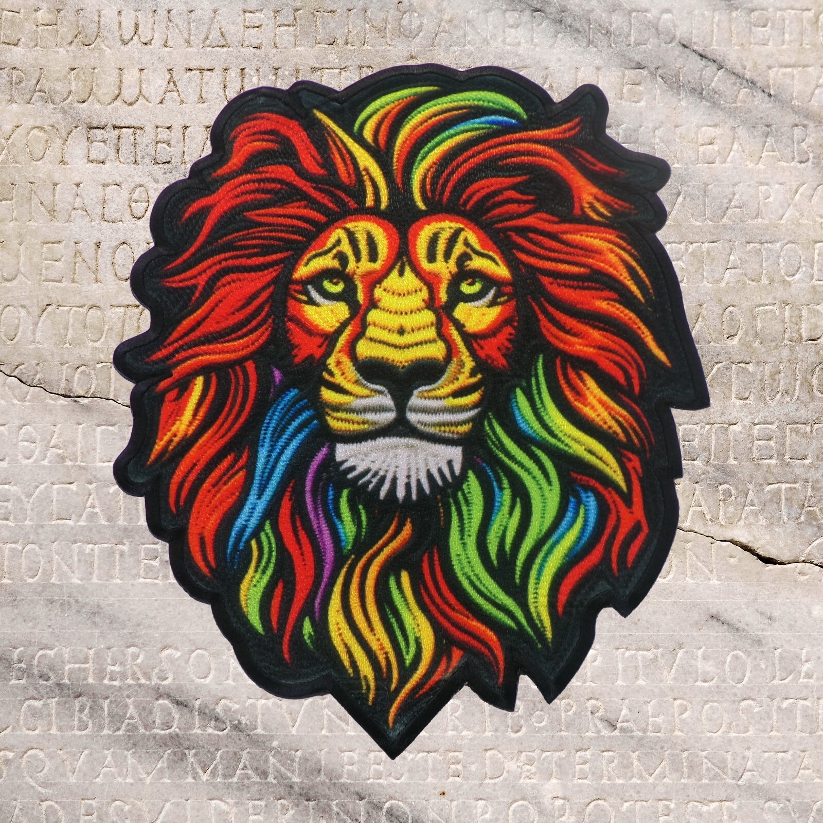 Lion of Judah Patch Iron-on Applique Christian Bible Inspiration Blessed Faith