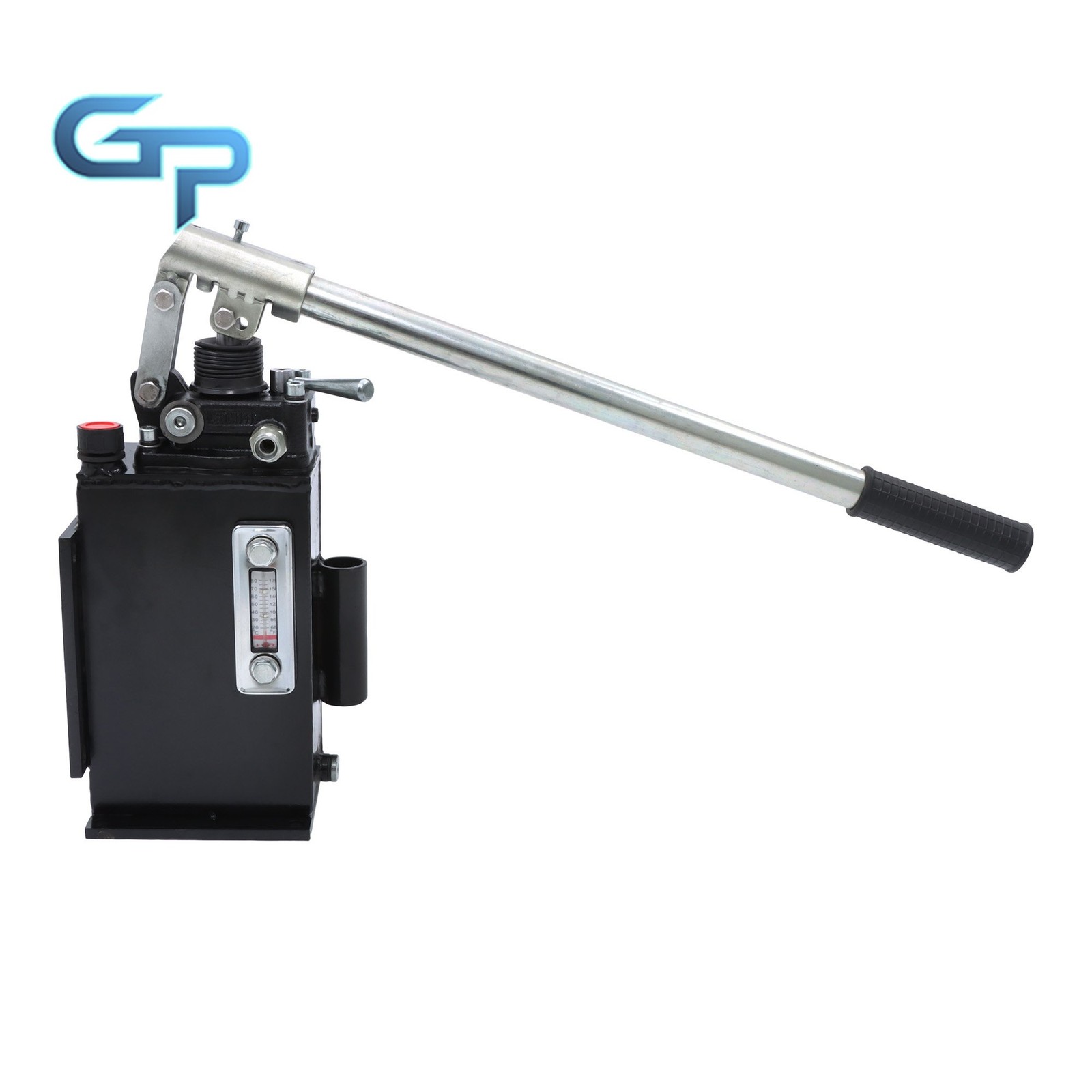 Double Acting 2.7 CID Hand Pump Hydraulic With Valve 0.75 Gal