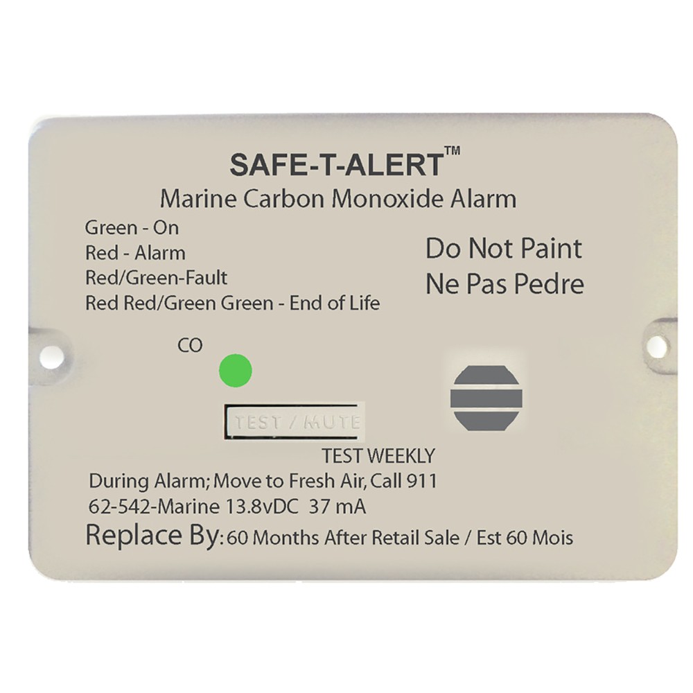 Safe-T-Alert 62 Series Carbon Monoxide Alarm w/Relay - 12V - 62-542-Marine-RLY-N