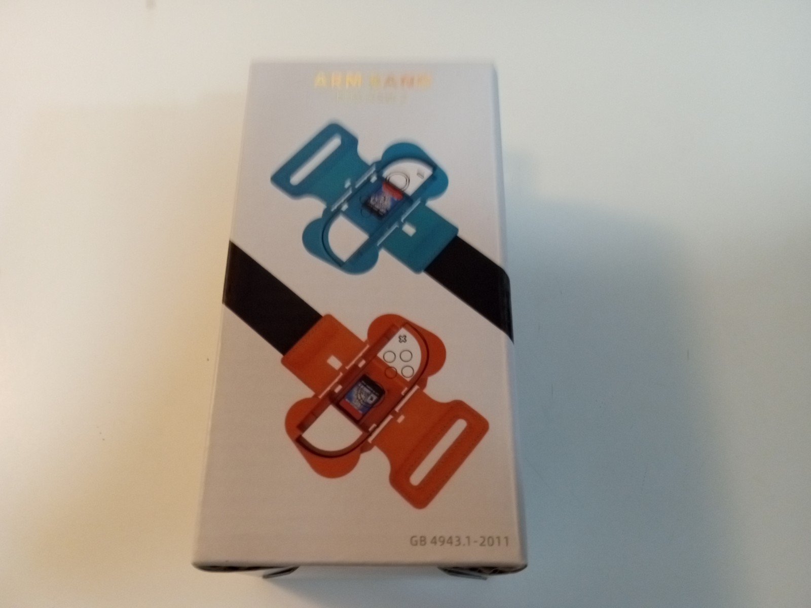 Uxilep Wrist Band Kid and Adult Orange/Blue Arm Band NSW 2 IN BOX