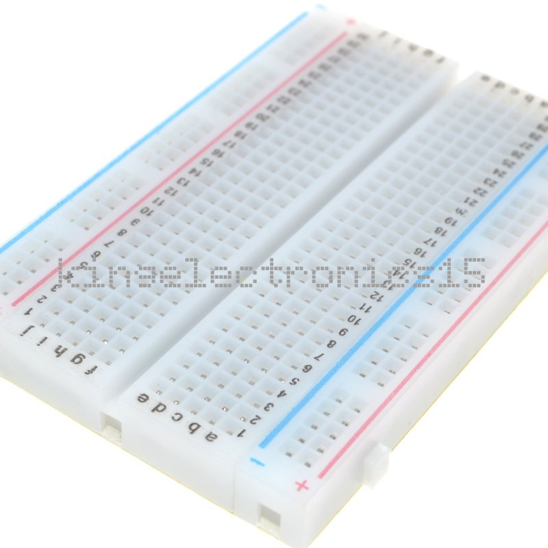 10PCS Mini Universal Solderless Breadboard 400 Contacts Tie-points Available
