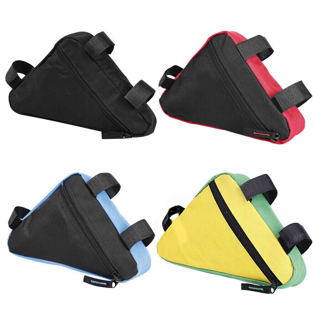 Bicycle MTB Cycling Front Tube Frame Handlebar Waterproof Triangle Pouch Holder