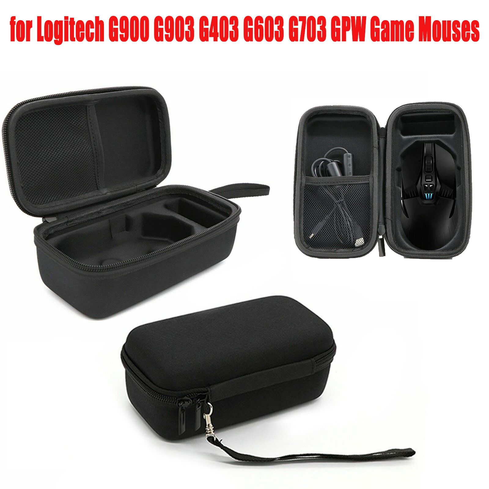 Mouse Case Protective Bag Storage Case for Logitech G900 G903 G403 G603 G703 GPW