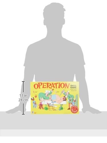 Hasbro Gaming Operation Electronic Board Game, Original version, Multicolor