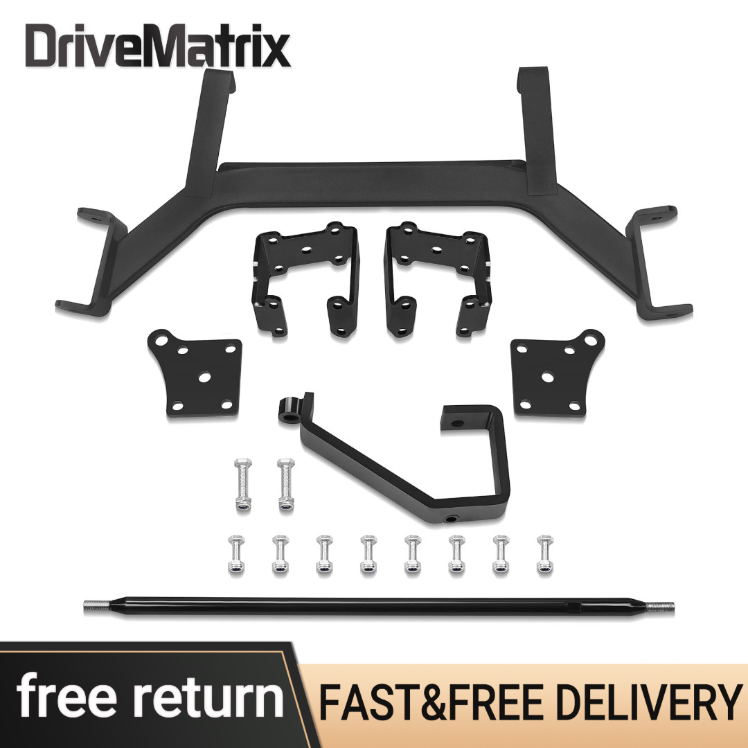 6" Drop Axle Lift Kit With Hardware For EZGO TXT Electric 2001.5-2020