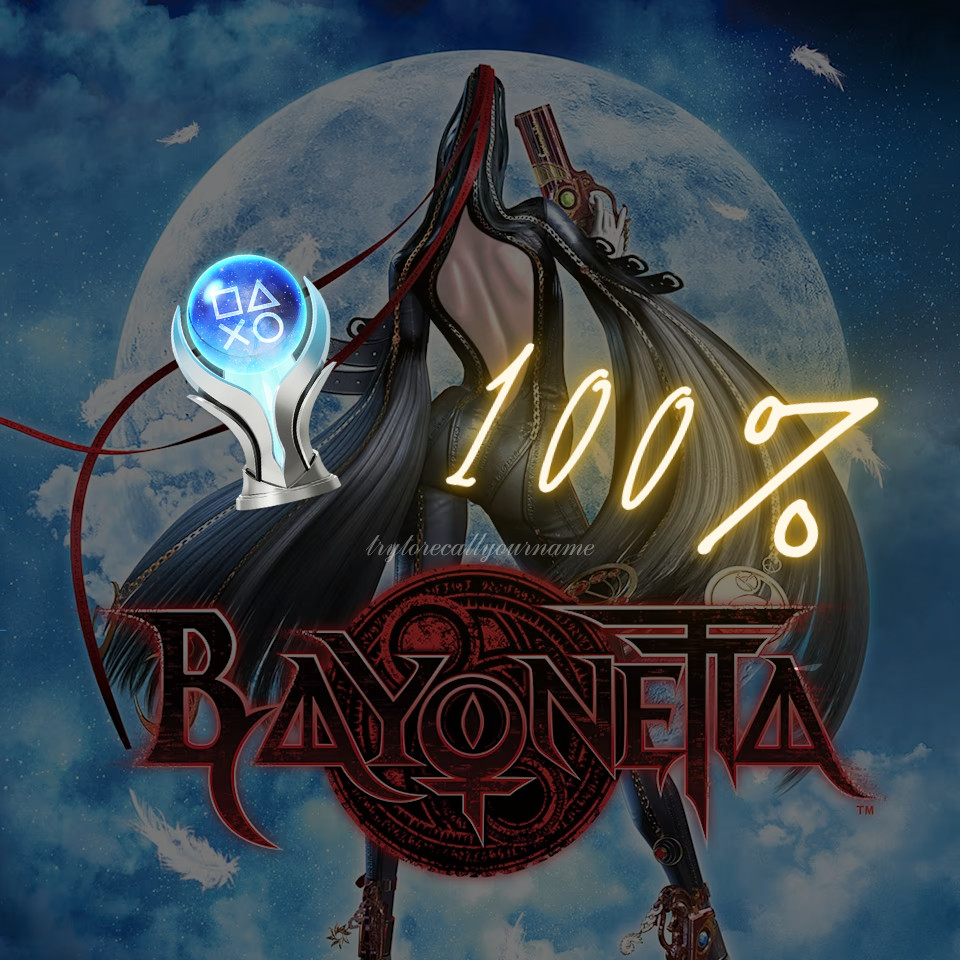 BAYONETTA 1 PS4/PS5 Platinum Trophy Service FAST | LEGIT | SAFE | PRO