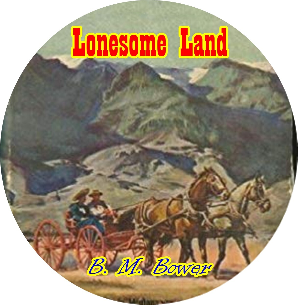 B. M. Bower Westerns / LOT OF 7 / MP3 (Check Player) CD Audiobooks
