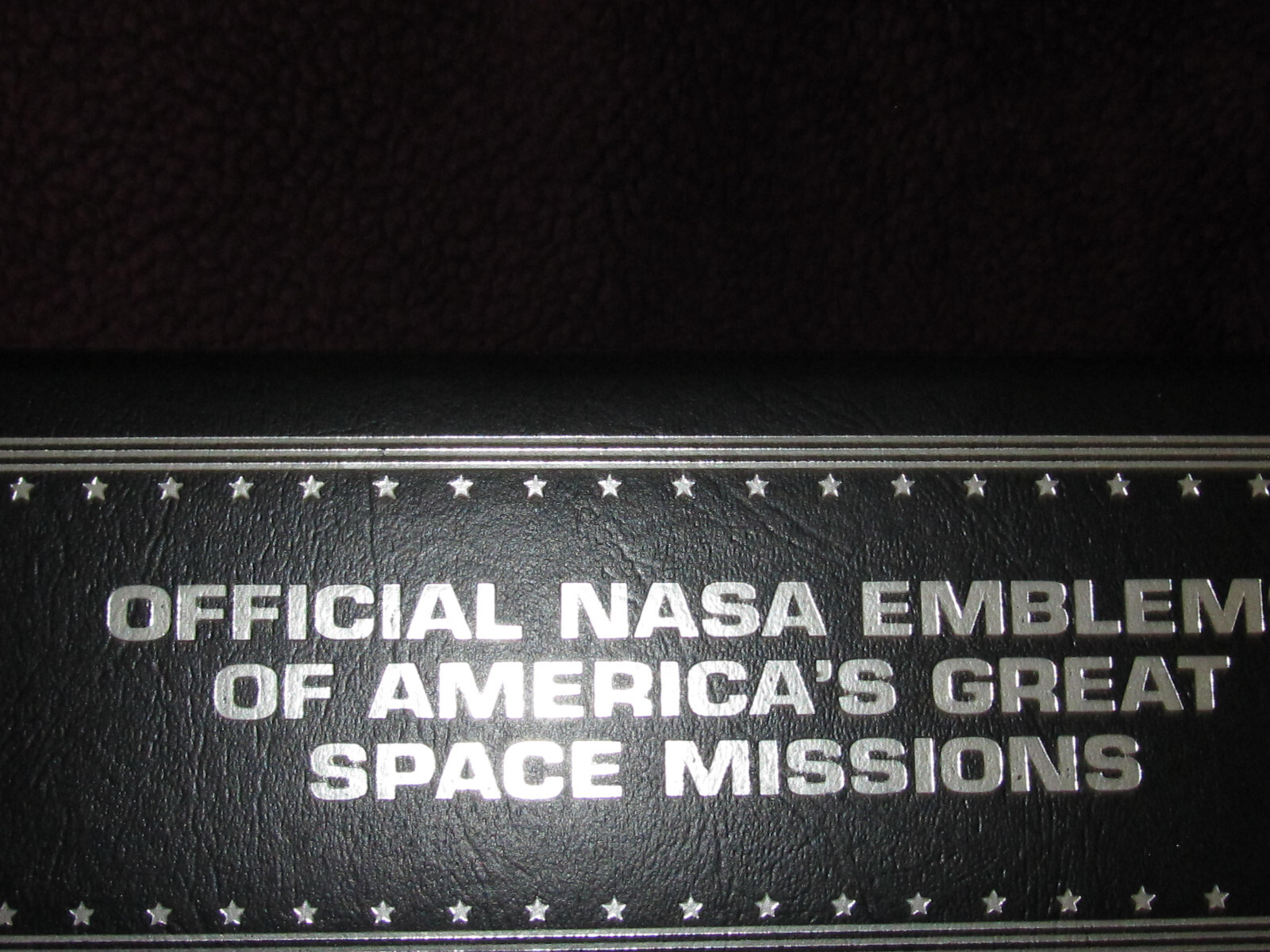 Willabee and Ward Official NASA Emblem Patch BINDER