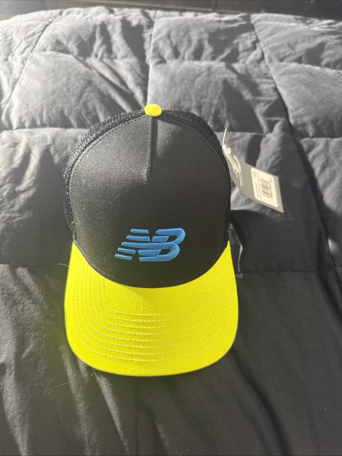 New Balance Sport Essentials Trucker Hat LAH01001-FFY New W/Tags