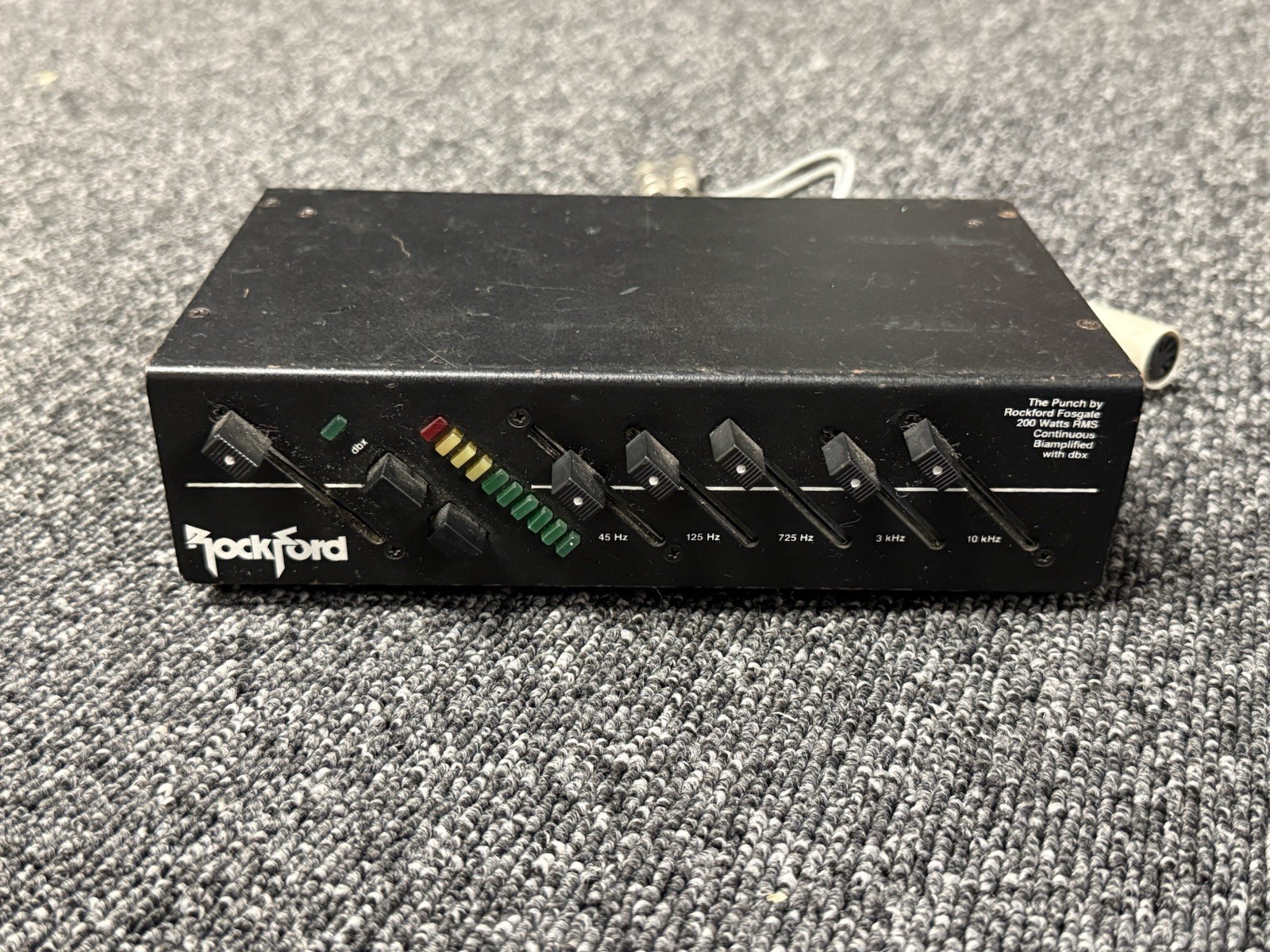 Rockford Fosgate The Punch Pre-Amp & Equalizer Made In USA