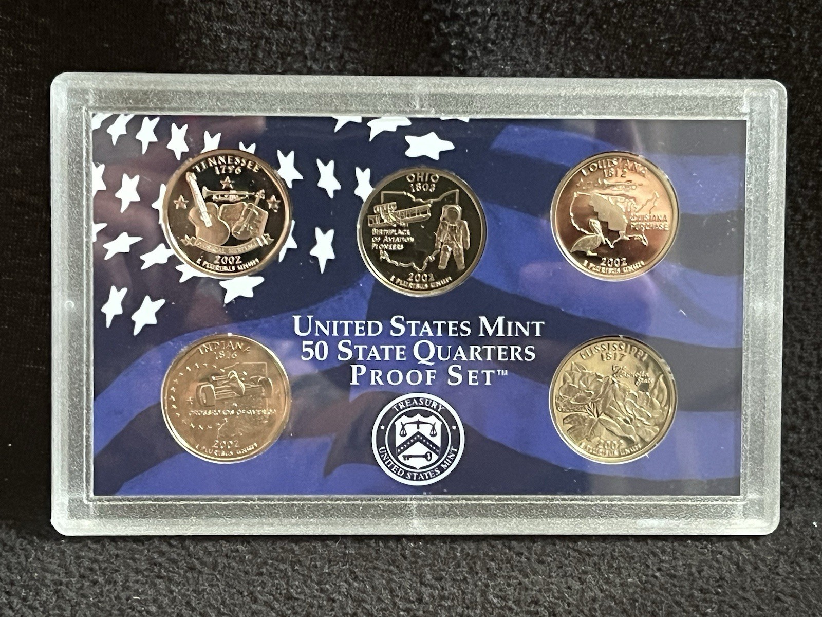 United States Mint Proof Set 2002