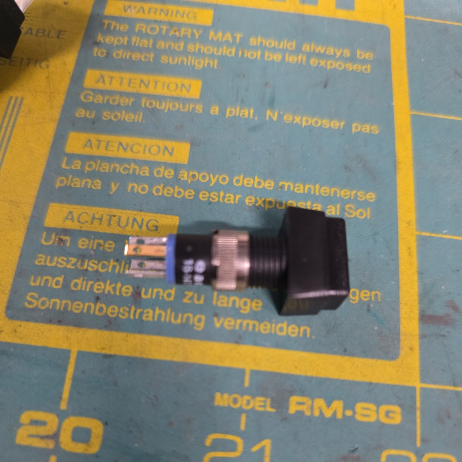 Spectro Test CCD Probe Button Switch Ametek 75030706 Spectrometer USA