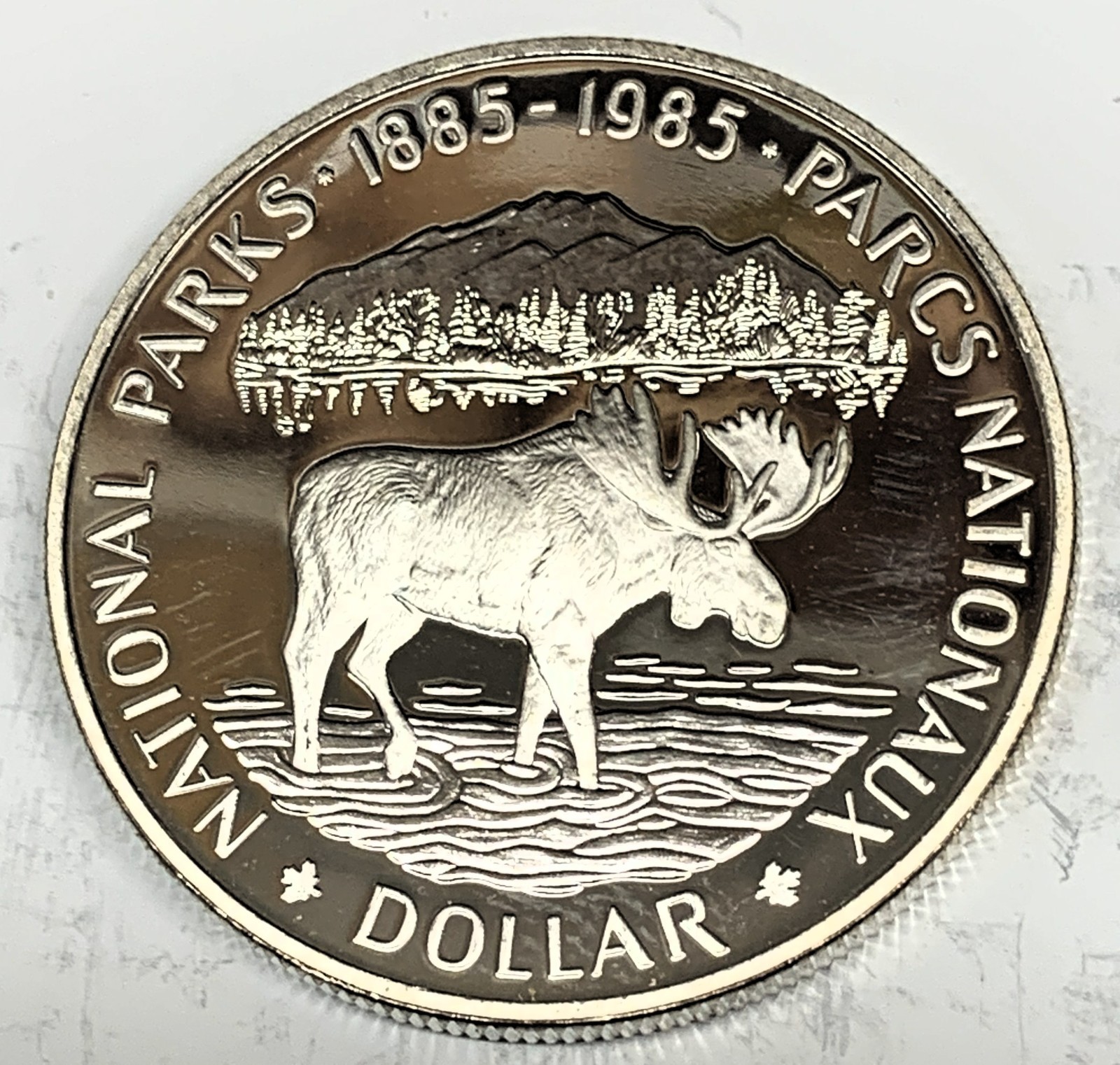 # C7378   CANADA  COIN,   ONE DOLLAR    1985 UNC.