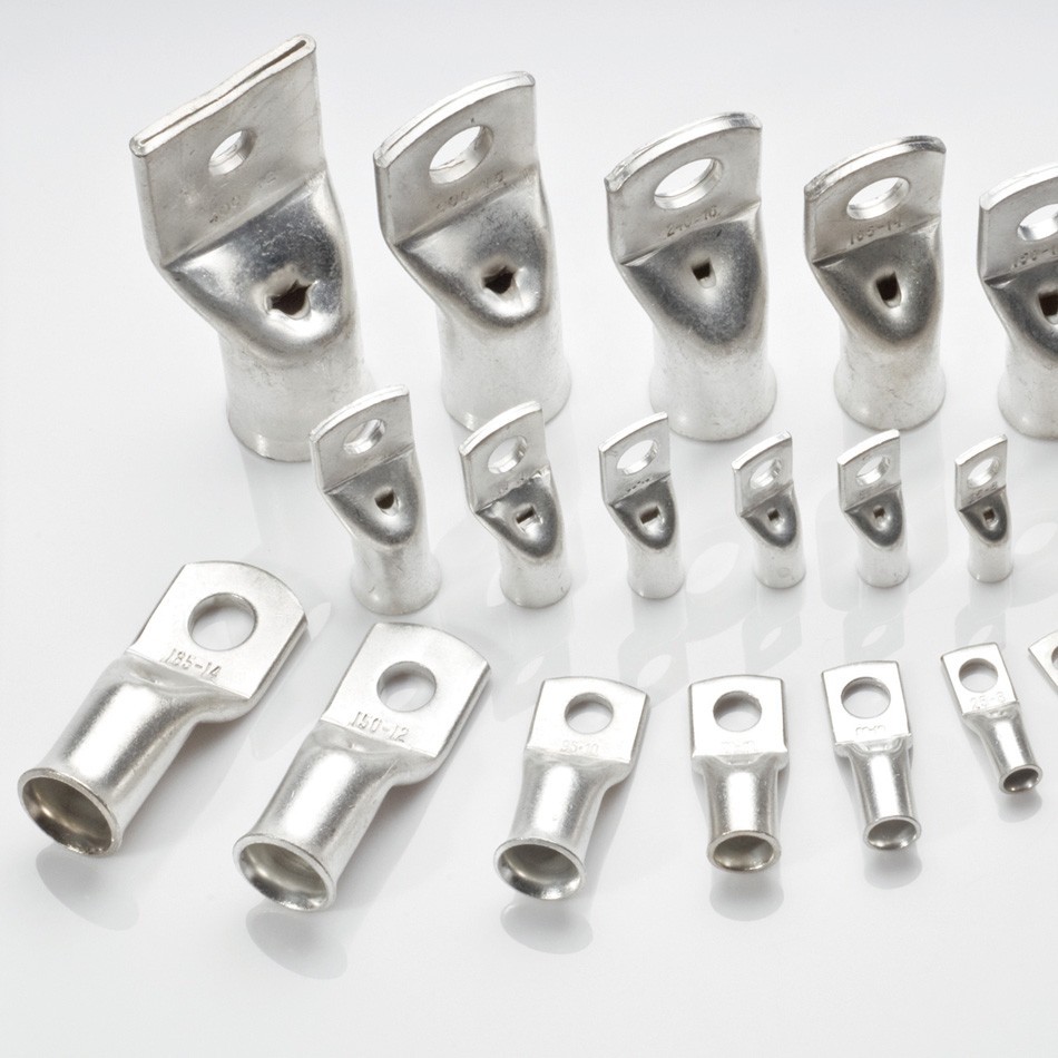 Battery Cable Copper Tube Terminals Lugs / Eyelets 6, 10, 16, 25, 35, 50, 70mm²