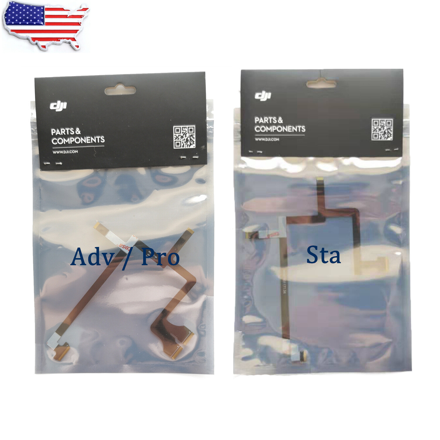 For DJI Phantom 3 Standard / Adv / Pro Flexible Gimbal Flat Ribbon Flex Cable